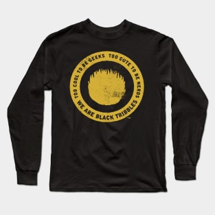 BLACK TRIBBLES gold Long Sleeve T-Shirt